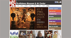 Desktop Screenshot of brattleboromuseum.org