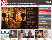 Tablet Screenshot of brattleboromuseum.org
